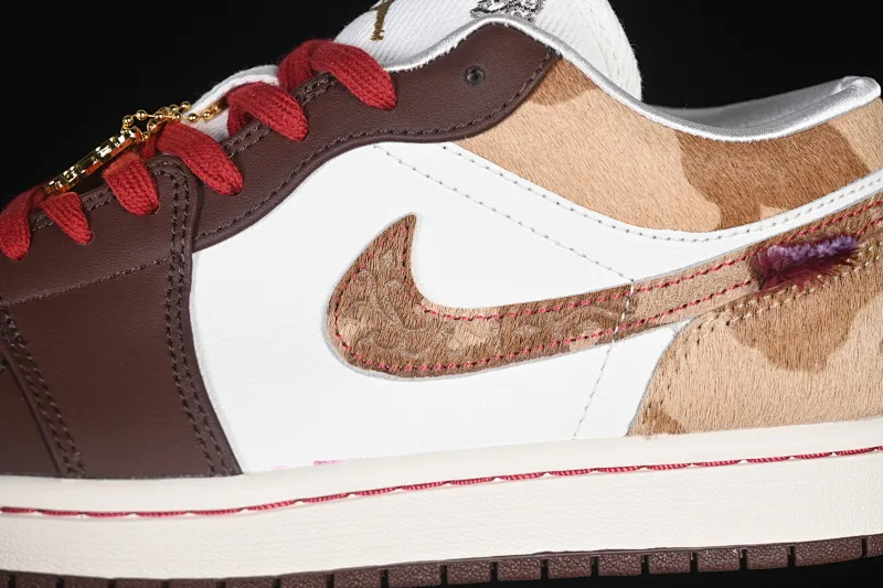 All categories Air Jordan Jordan series basketball shoes Air Jordan 1 Low G version pure original Air Jordan 1 Low "Year of the Horse" AJ1 Joe 1 Year of the Horse CNY low-top retro basketball shoes IQ5321-121
